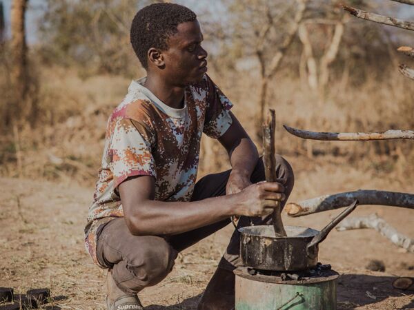 Part 1: Making wood briquettes