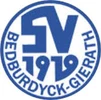 Blue and white circular logo of the sports club SV 1919 Bedburg-Burdyck-Gierath