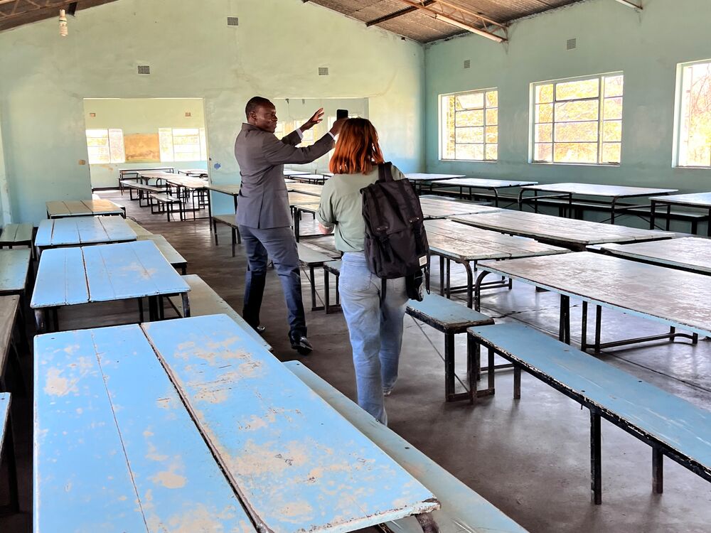 The dining hall today